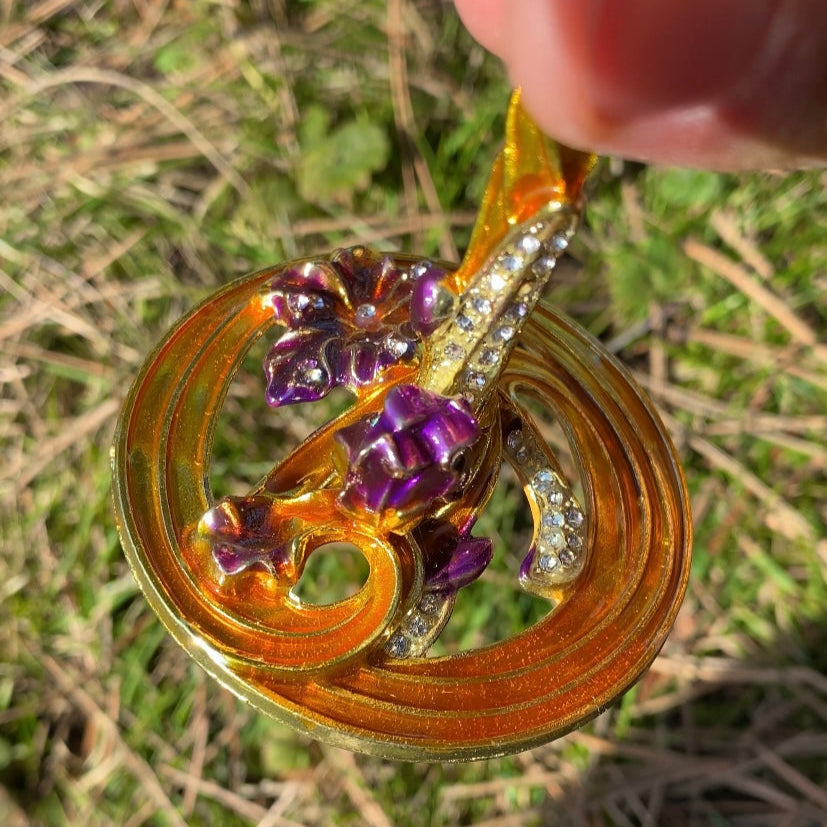 Rapunzel Wine Glass
